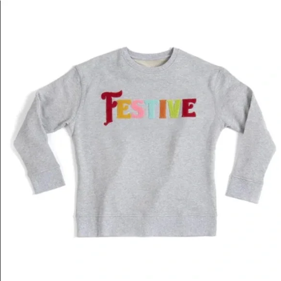 Shiraleah “Festive” Multi Color Crewneck Sweatshirt (sizes M & L) - Picture 3 of 6
